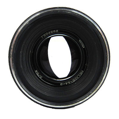 カメラレンズのking-2 / HELIOS-44-2 58mm/f2 Anamorphic / oval