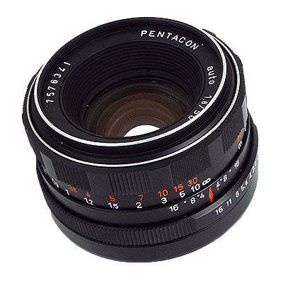 Pentacon auto 50-mm F1.8  レンズ