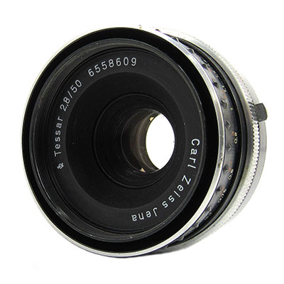 おしゃれ】 わさピー Carl F2.8 50mm Tessar Jena Zeiss レンズ(単焦点 