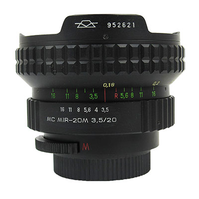 超広角レンズMIR-20M（ミール）20mm/F3.5