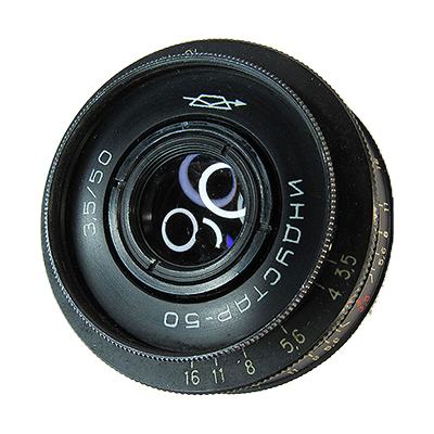 INDUSTAR-50 50mm/f3.5 ブラック
