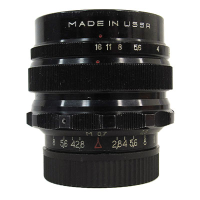 カメラレンズのking-2 / MIR-1 37mm/f2.8 ブラック初期型