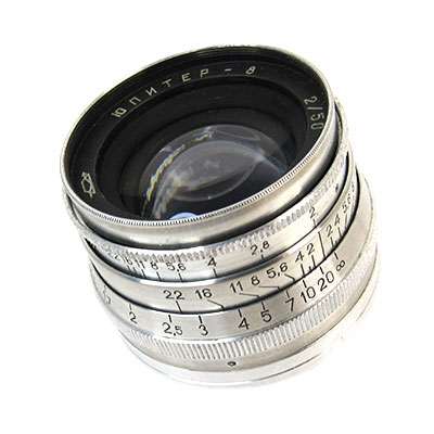 Jupiter-8 50mm/F2 シルバー(ヘリコイドレバー付) - レンズ(単焦点)