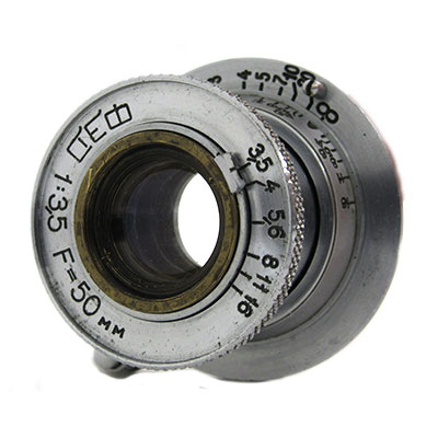 分解清掃済 沈胴型レンズ INDUSTAR-10 50mm f3.5 10