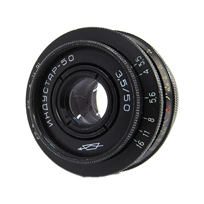 INDUSTAR-50 50mm/f3.5 ブラック