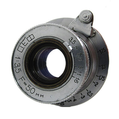 分解清掃済 沈胴型レンズ INDUSTAR-10 50mm f3.5 6