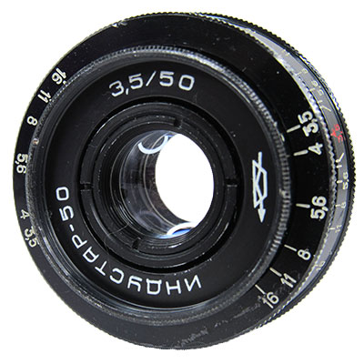 INDUSTAR-50 50mm/f3.5 ブラック 初期タイプ