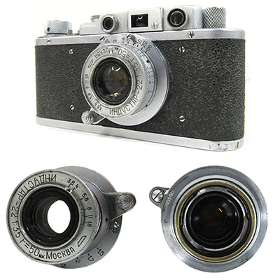 FED ZORKI 1948a/INDUSTAR-22 50mm/f3.5