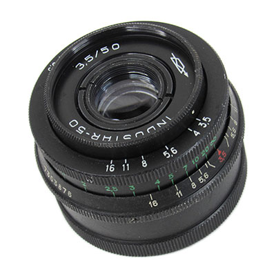 INDUSTAR-50 50mm/f3.5 ブラック